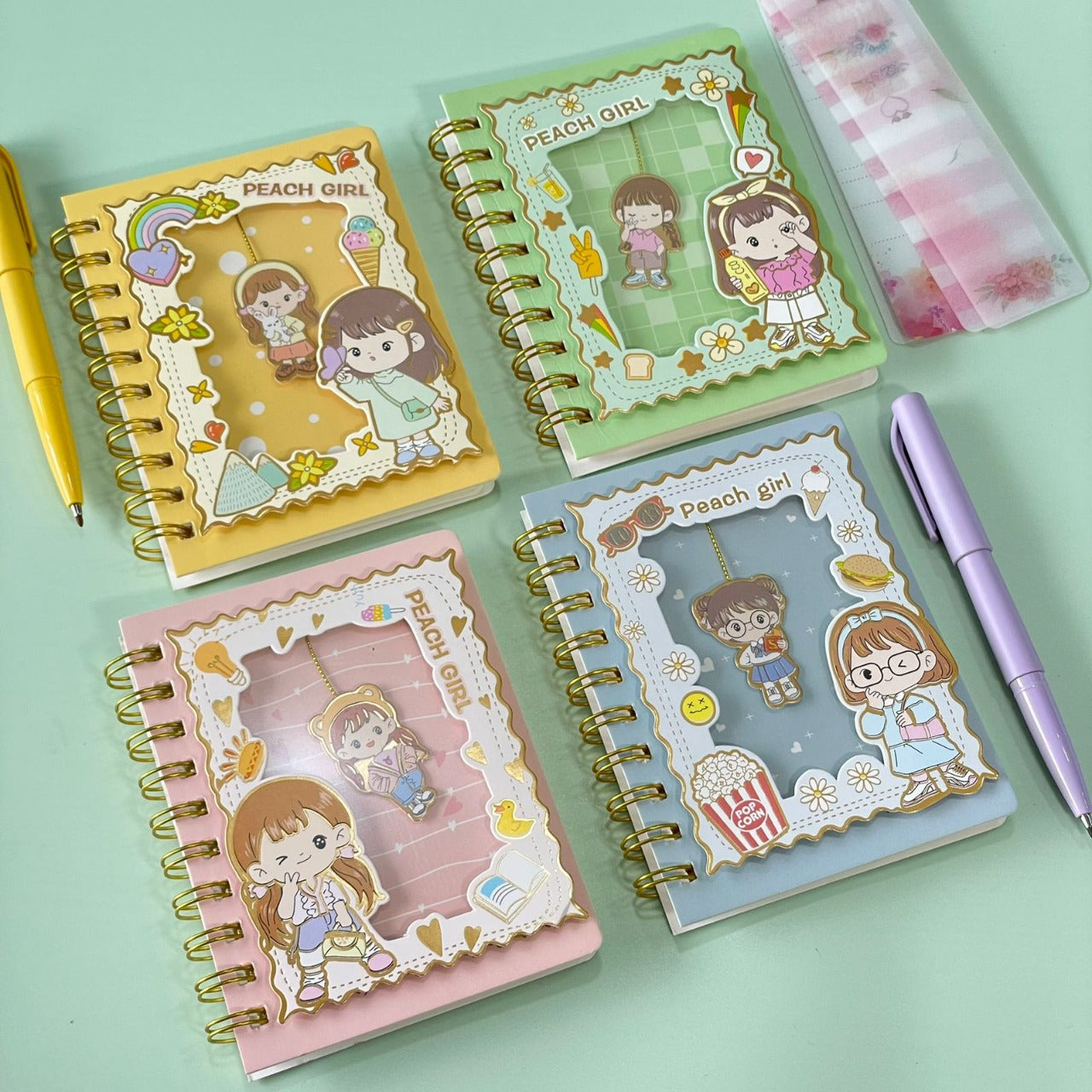 (New Launch) Kawaii Peach Girl Diary