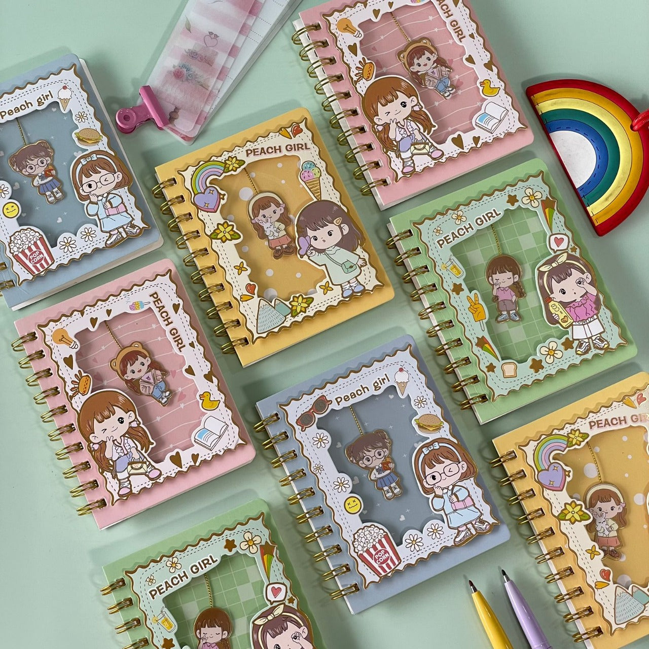 (New Launch) Kawaii Peach Girl Diary