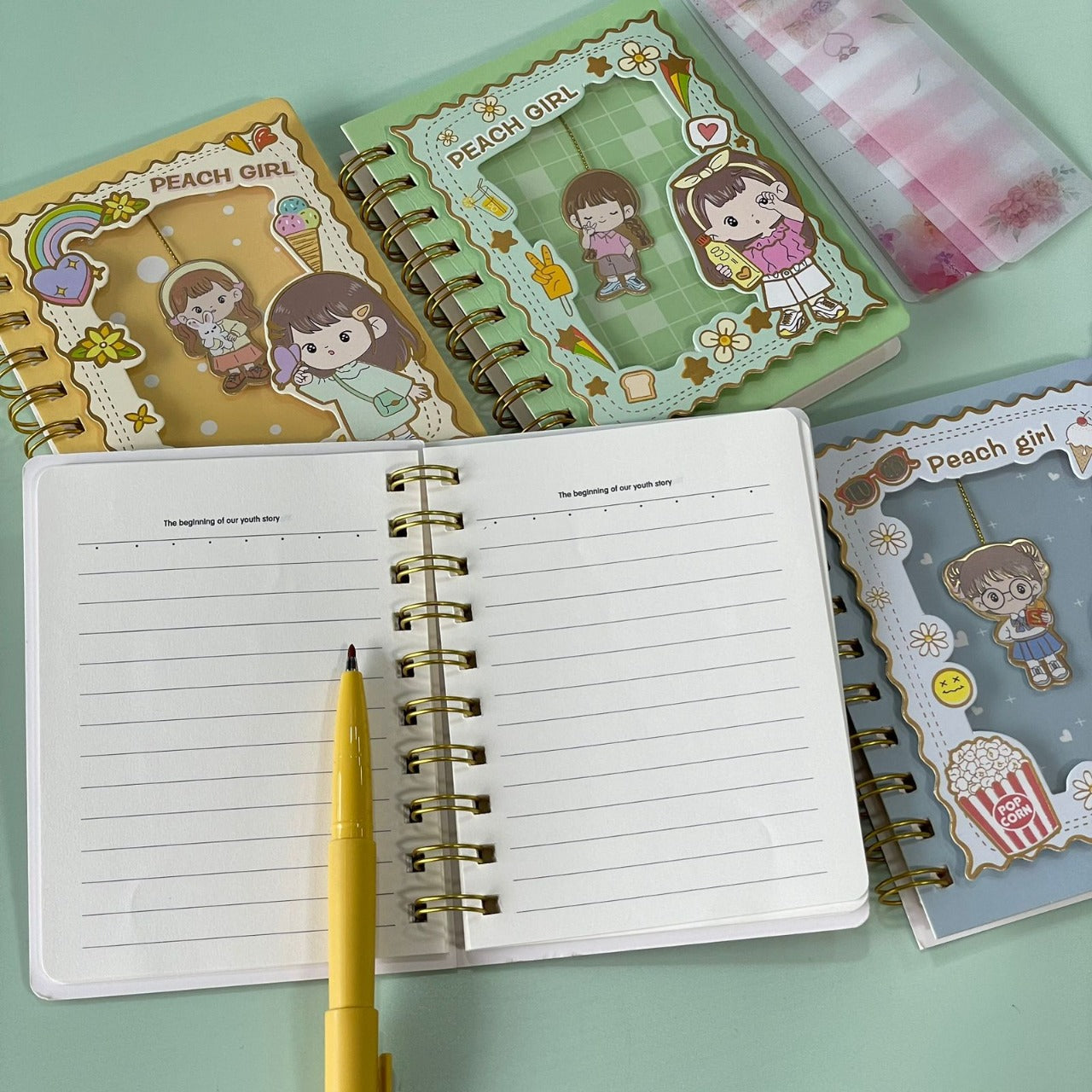 (New Launch) Kawaii Peach Girl Diary