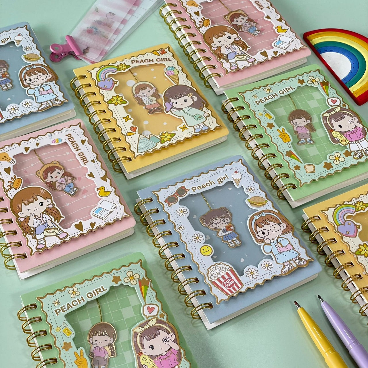 (New Launch) Kawaii Peach Girl Diary